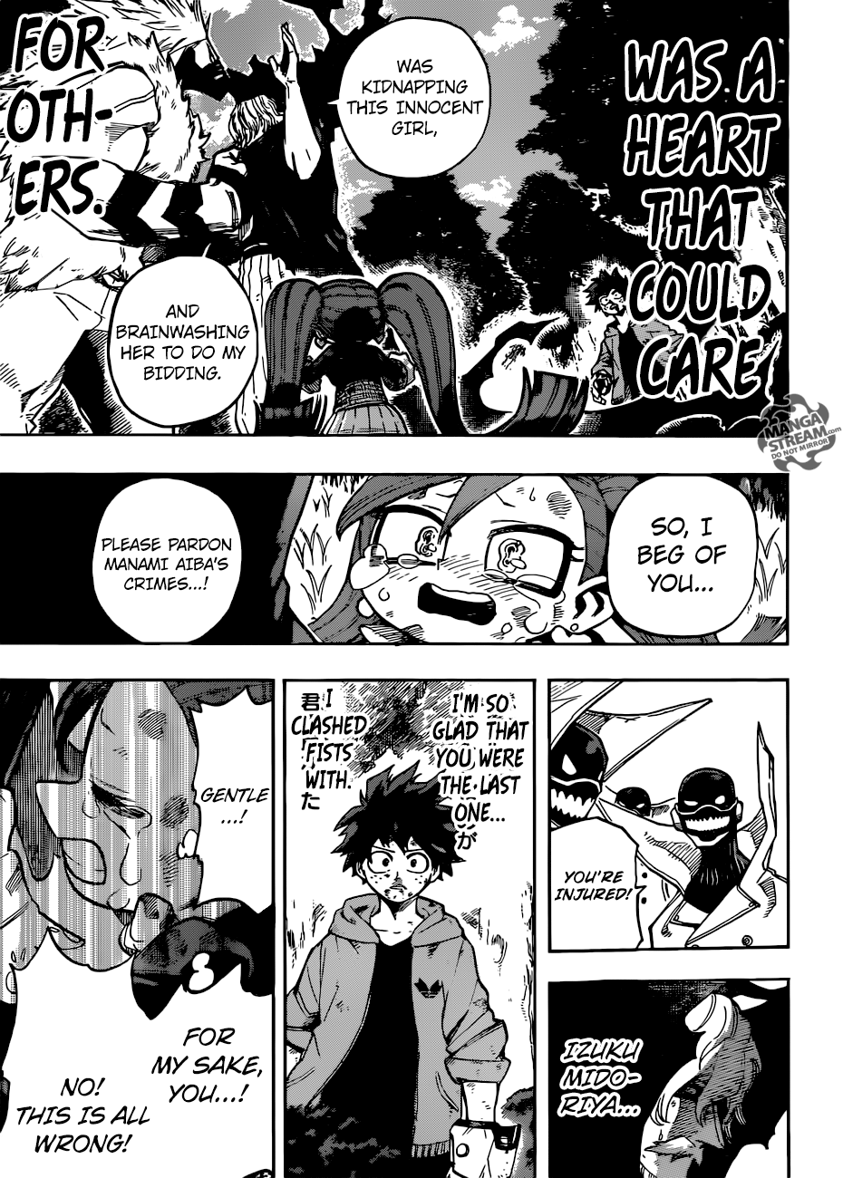 My Hero Academia, chapter 181