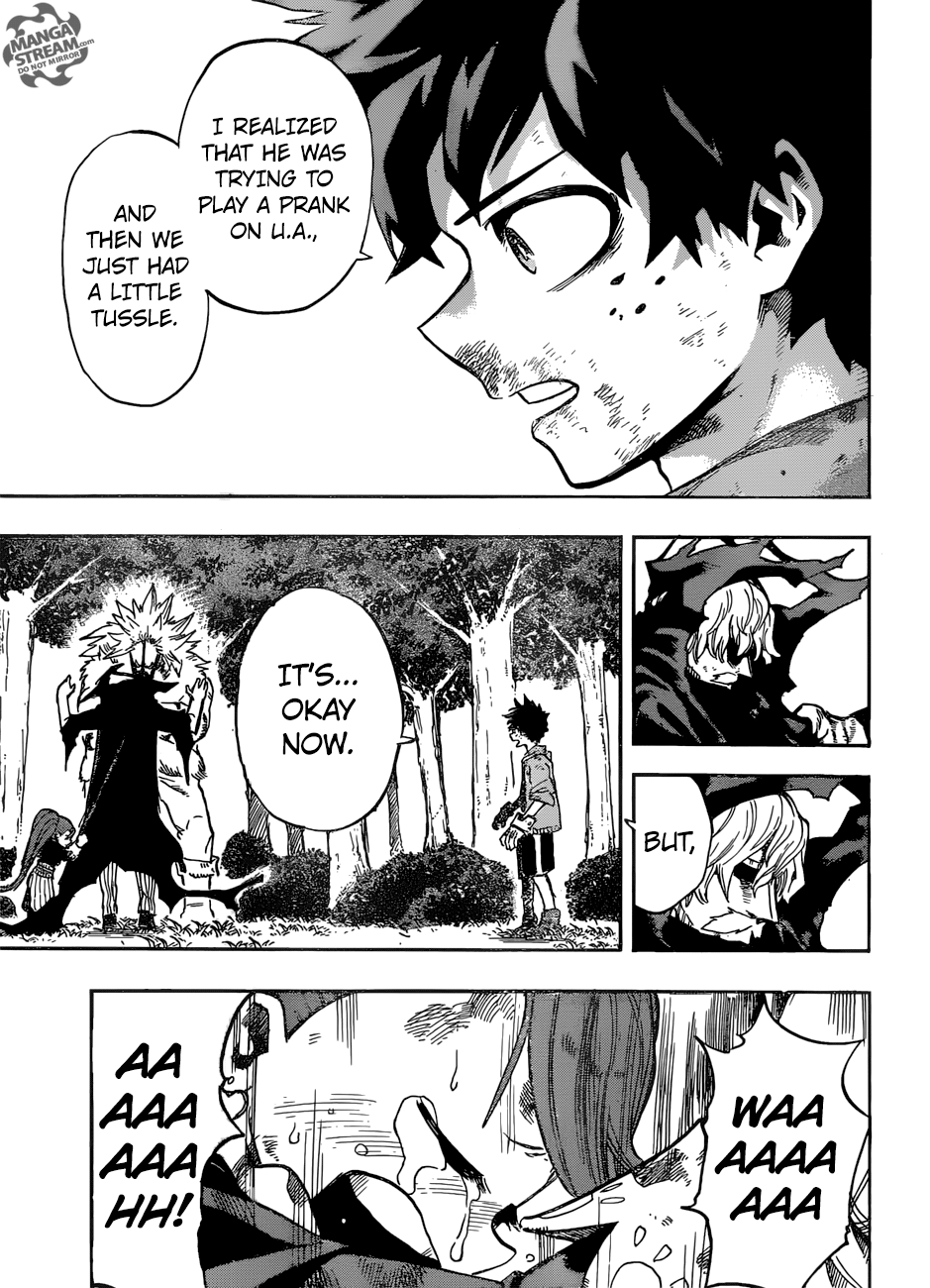 My Hero Academia, chapter 181