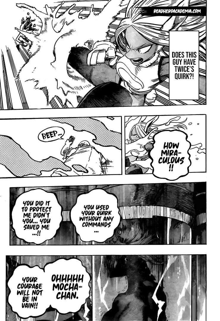 My Hero Academia, chapter 261