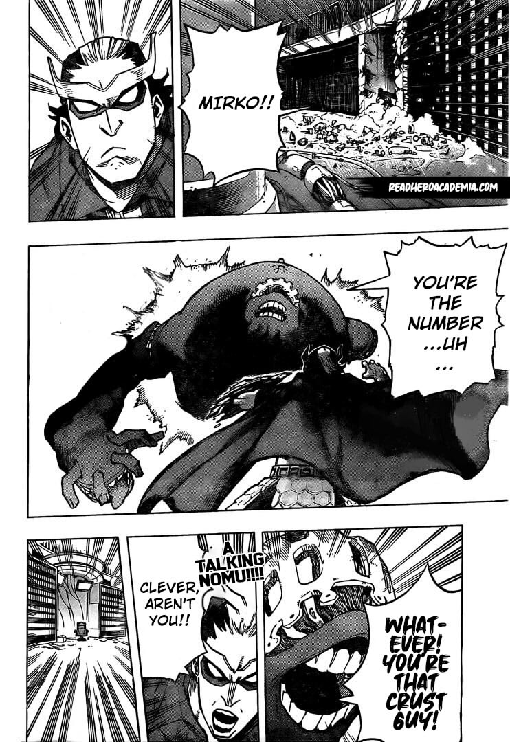 My Hero Academia, chapter 261