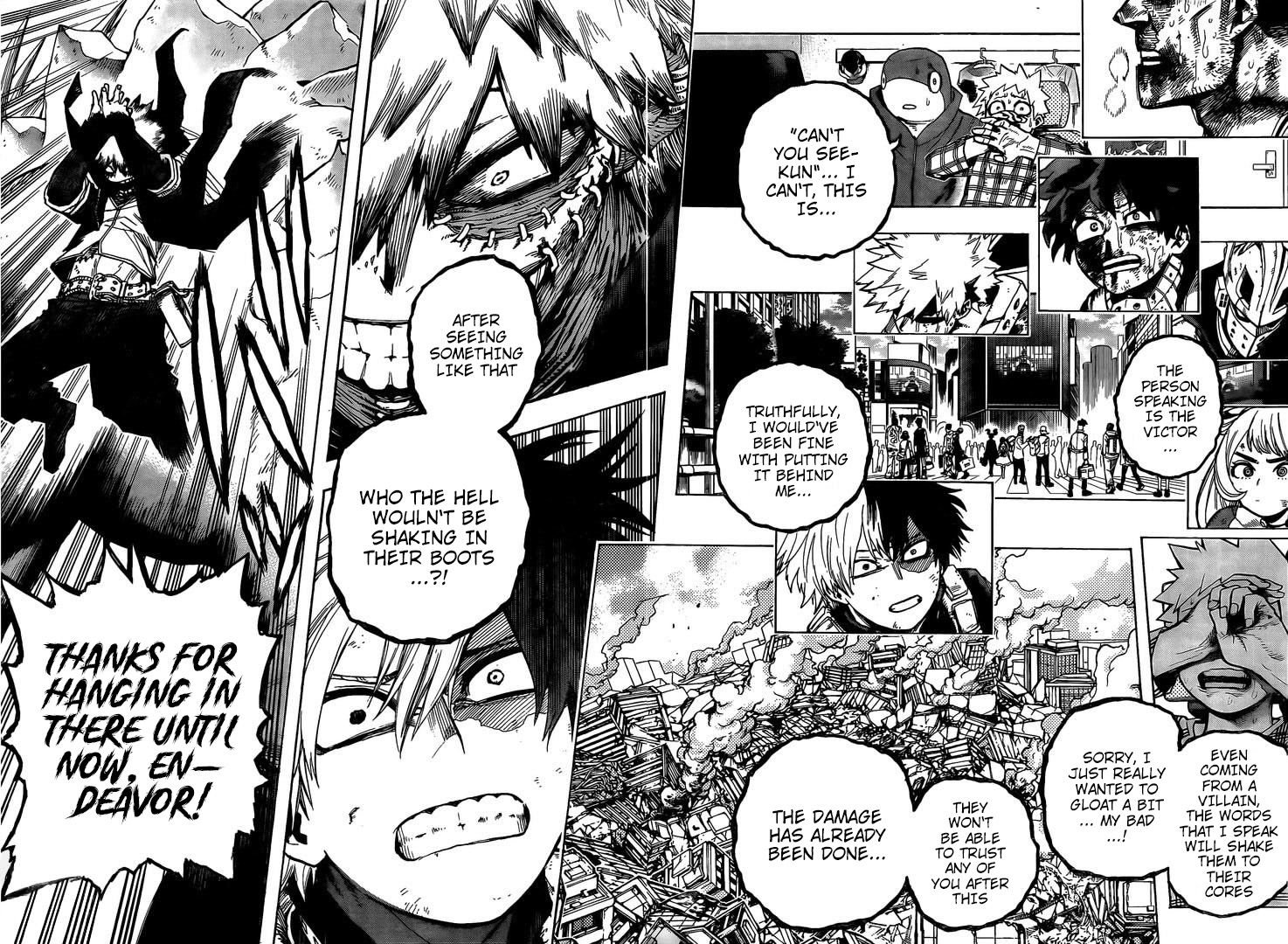 My Hero Academia, chapter 291