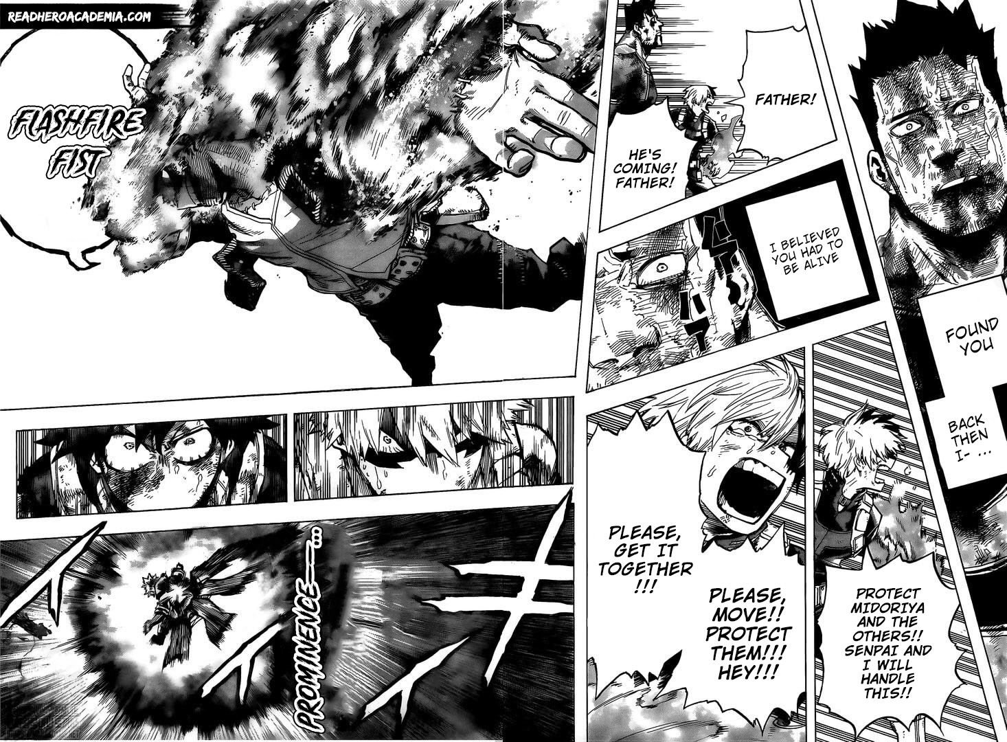 My Hero Academia, chapter 291