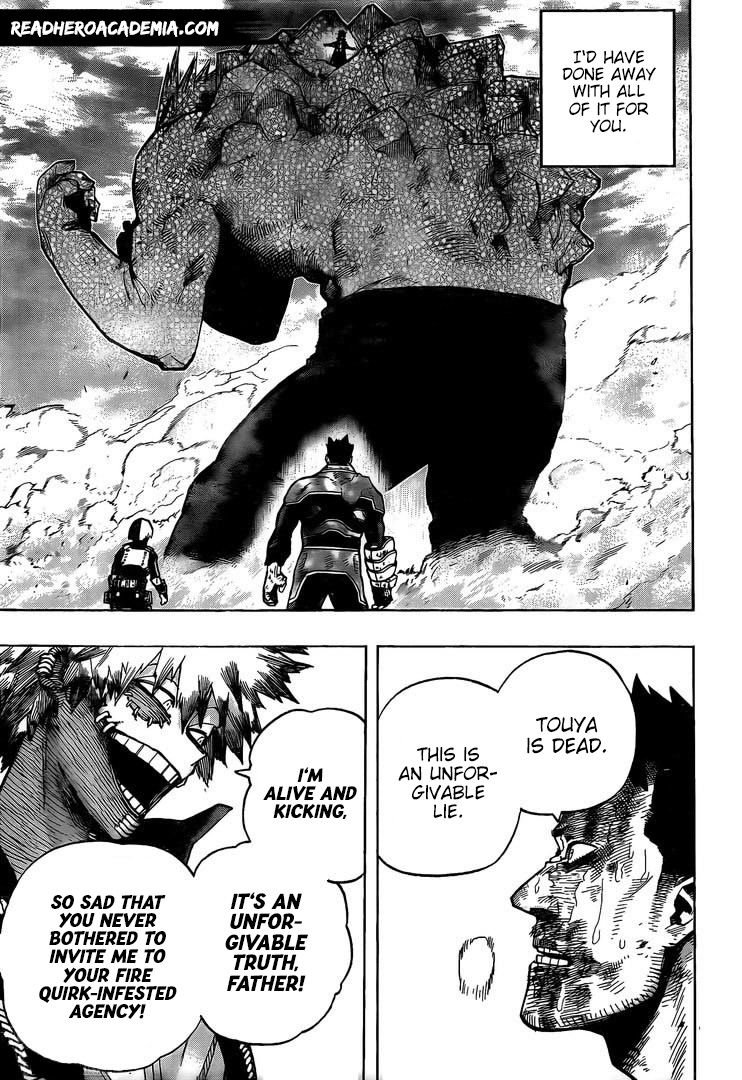 My Hero Academia, chapter 291