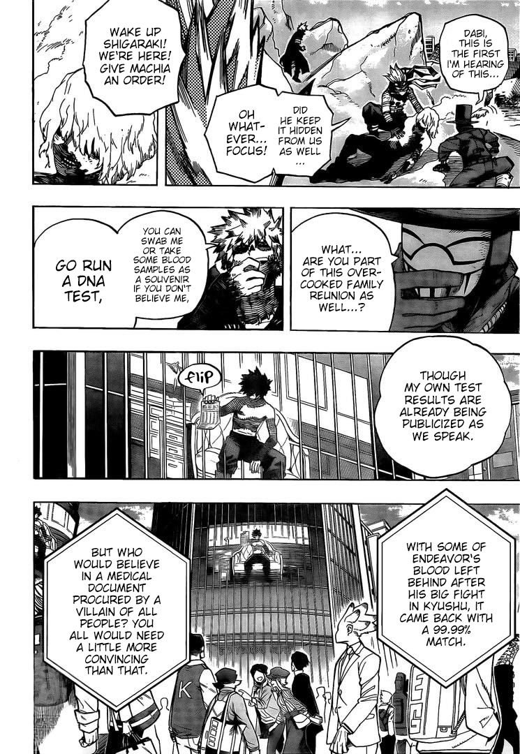 My Hero Academia, chapter 291