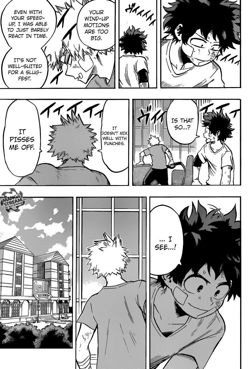 My Hero Academia, chapter 121