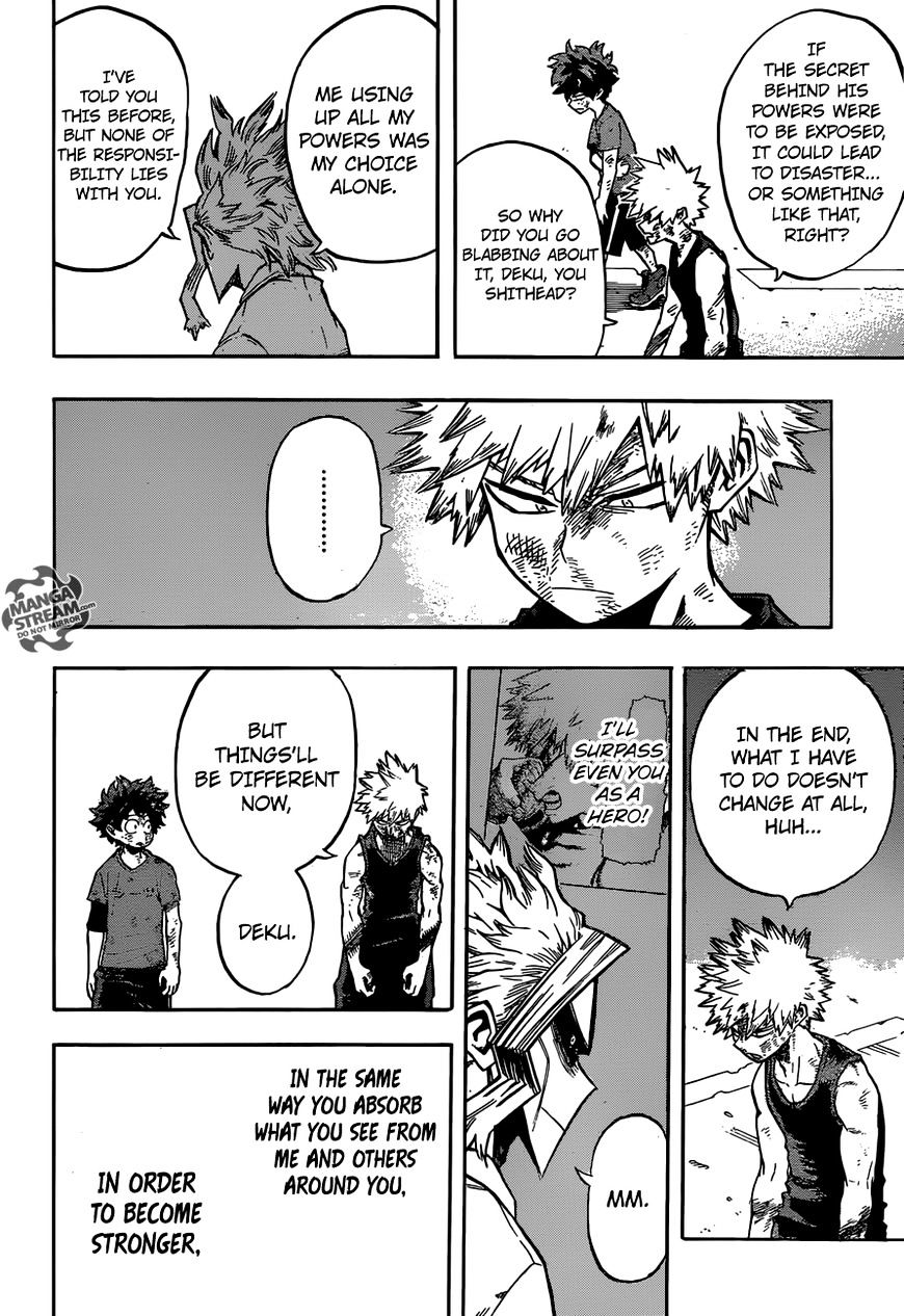 My Hero Academia, chapter 121