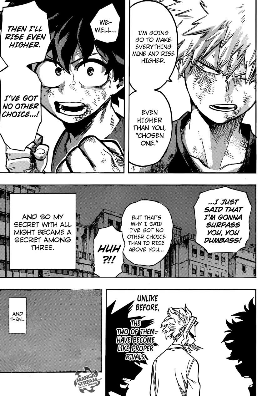 My Hero Academia, chapter 121