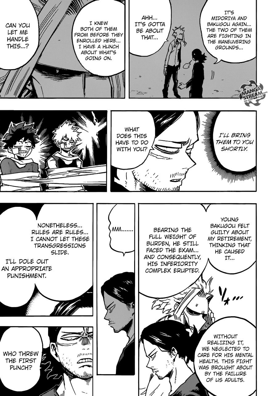 My Hero Academia, chapter 121