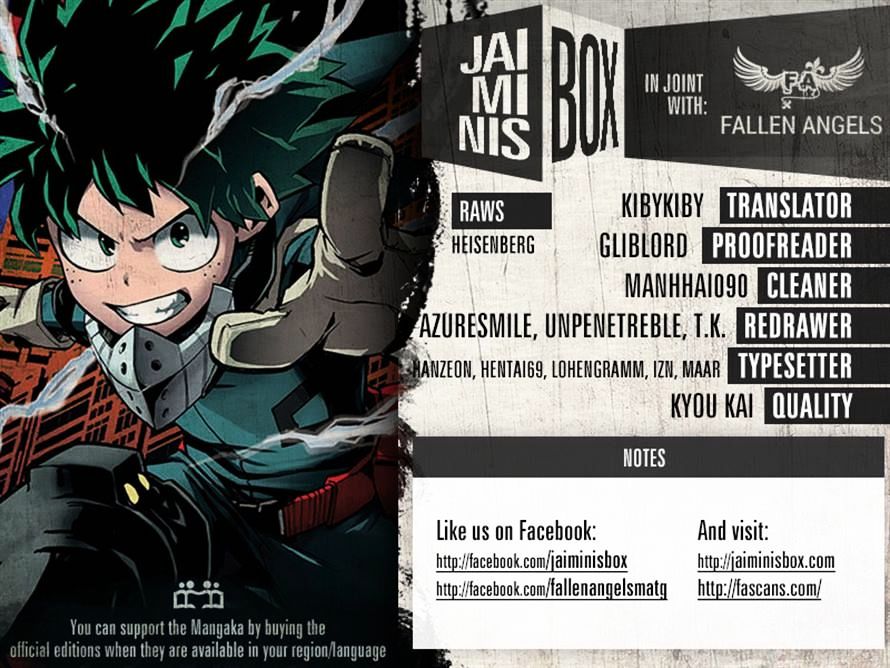 My Hero Academia, chapter 146