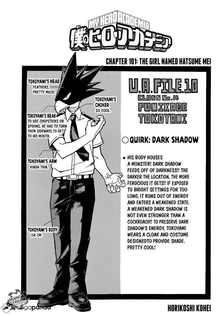 My Hero Academia, chapter 101