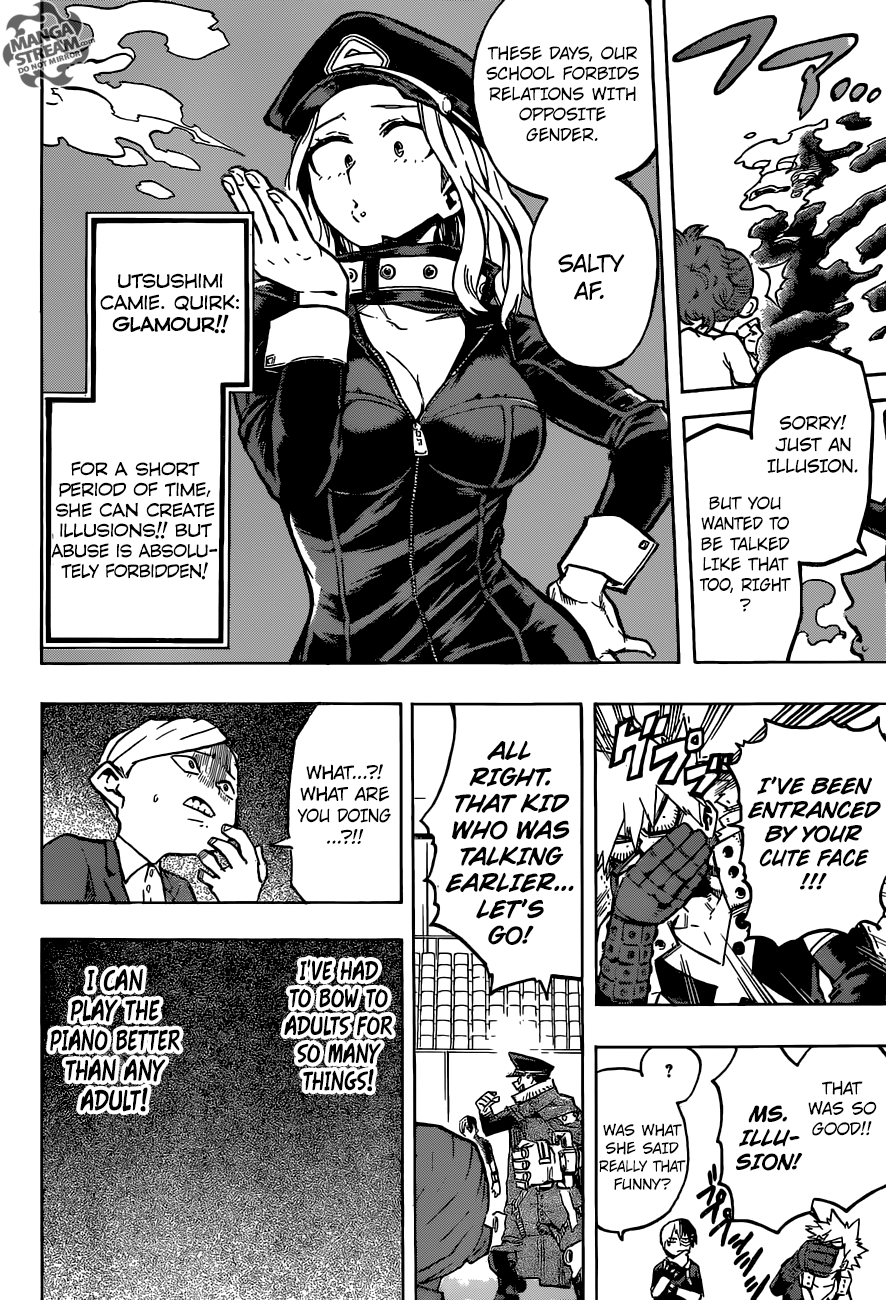 My Hero Academia, chapter 166