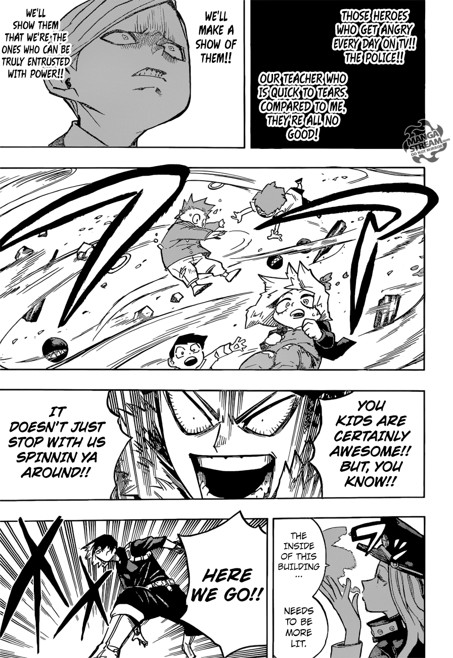 My Hero Academia, chapter 166