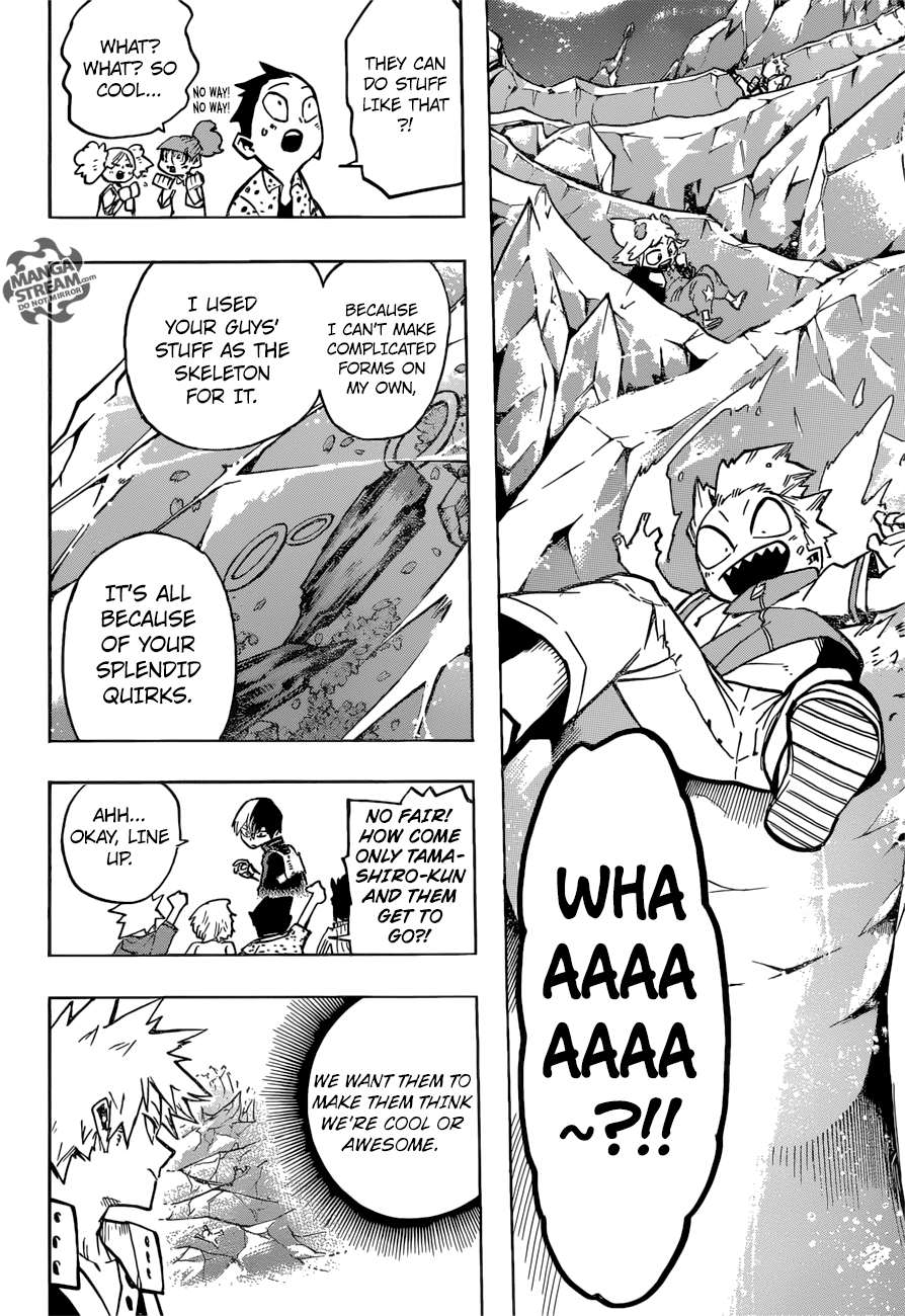 My Hero Academia, chapter 166