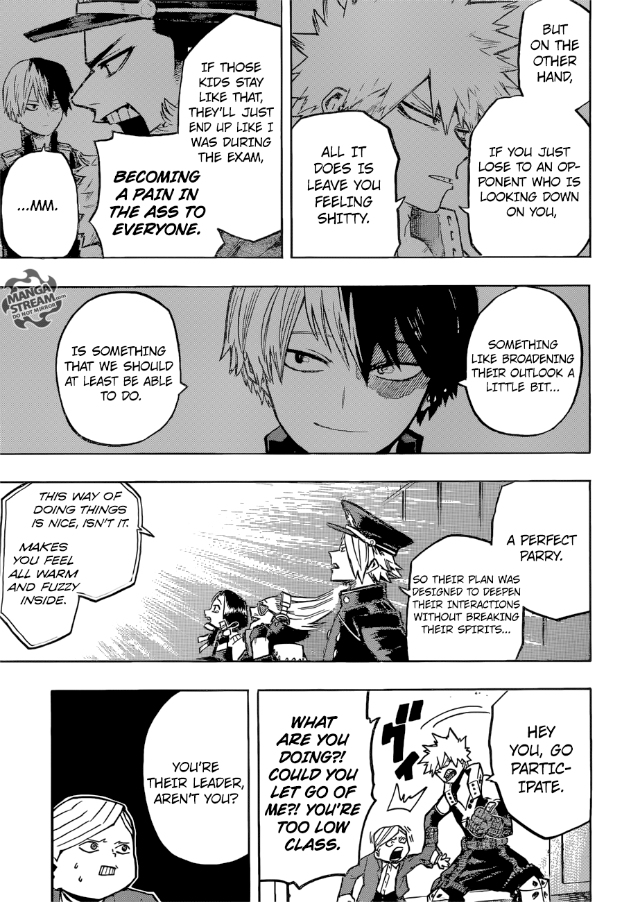 My Hero Academia, chapter 166