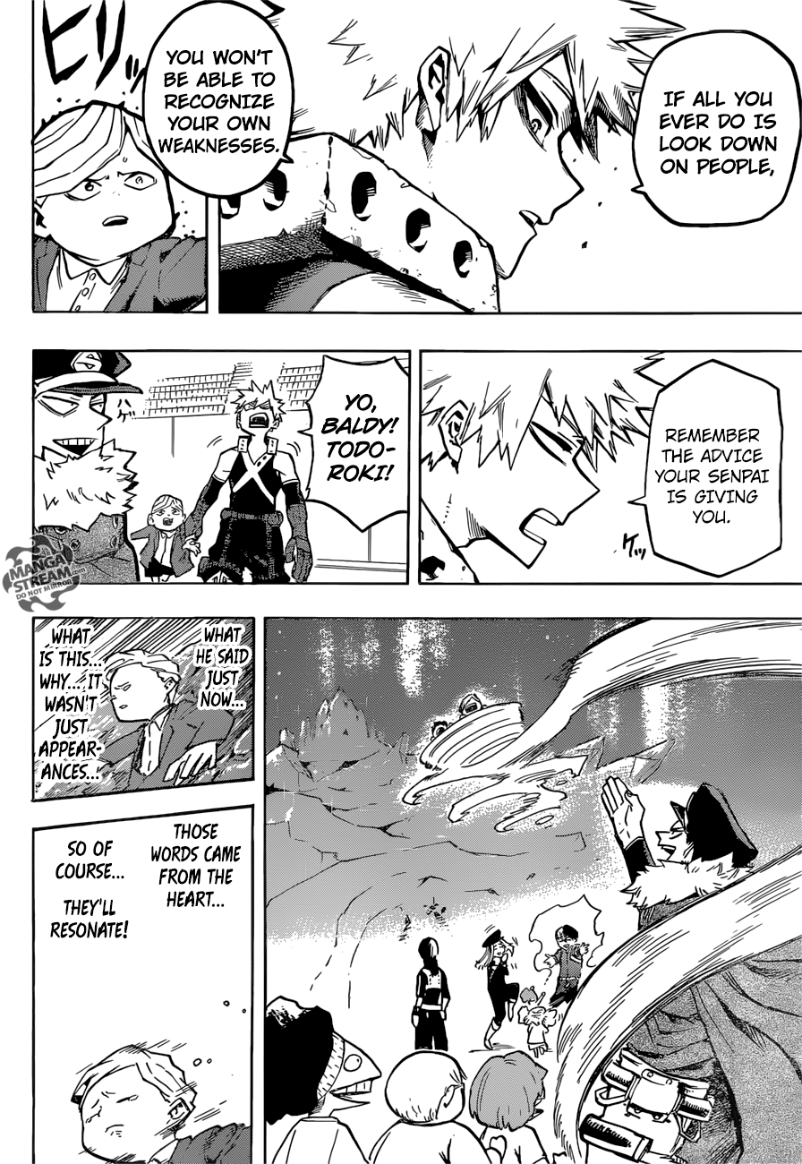 My Hero Academia, chapter 166