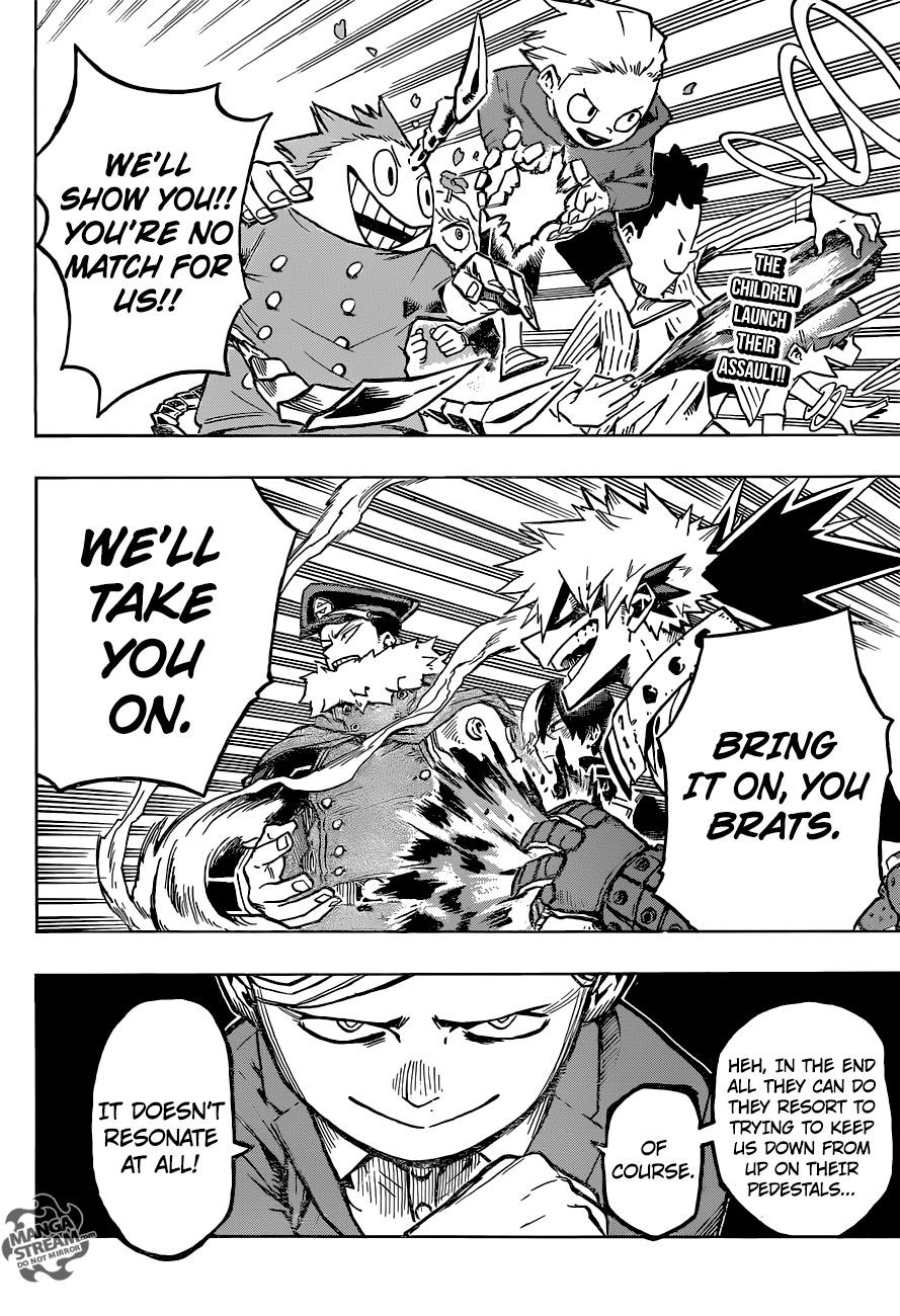 My Hero Academia, chapter 166