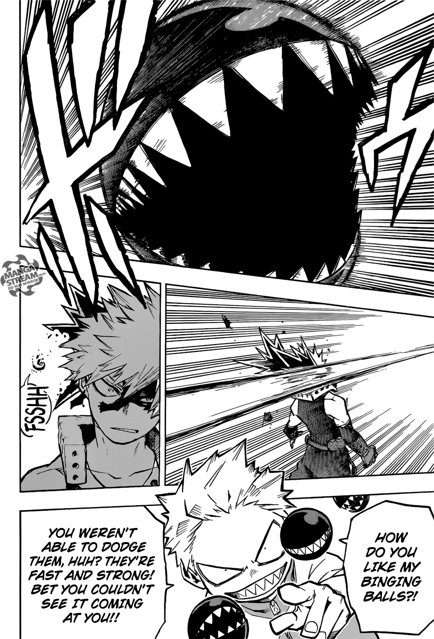 My Hero Academia, chapter 166