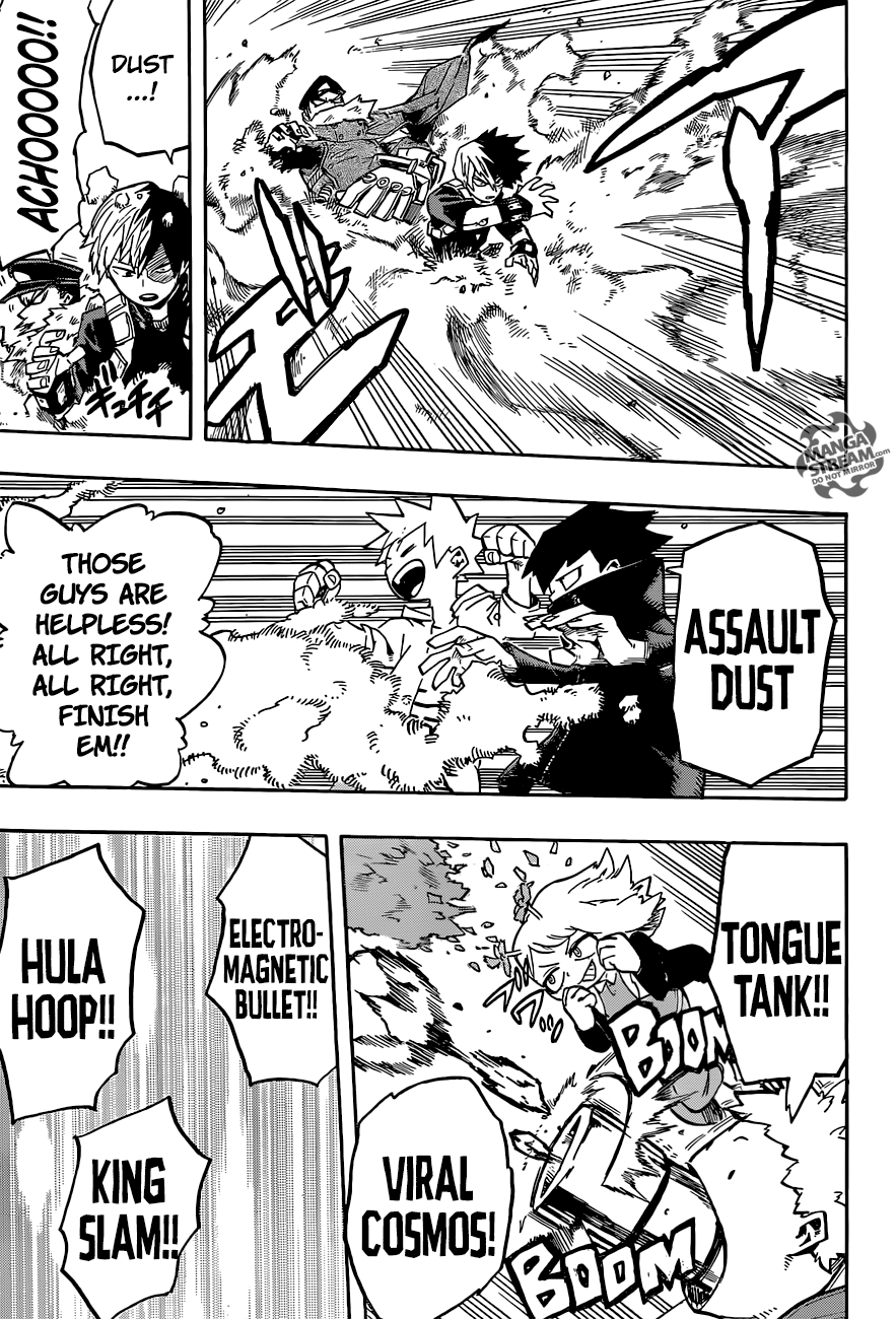 My Hero Academia, chapter 166