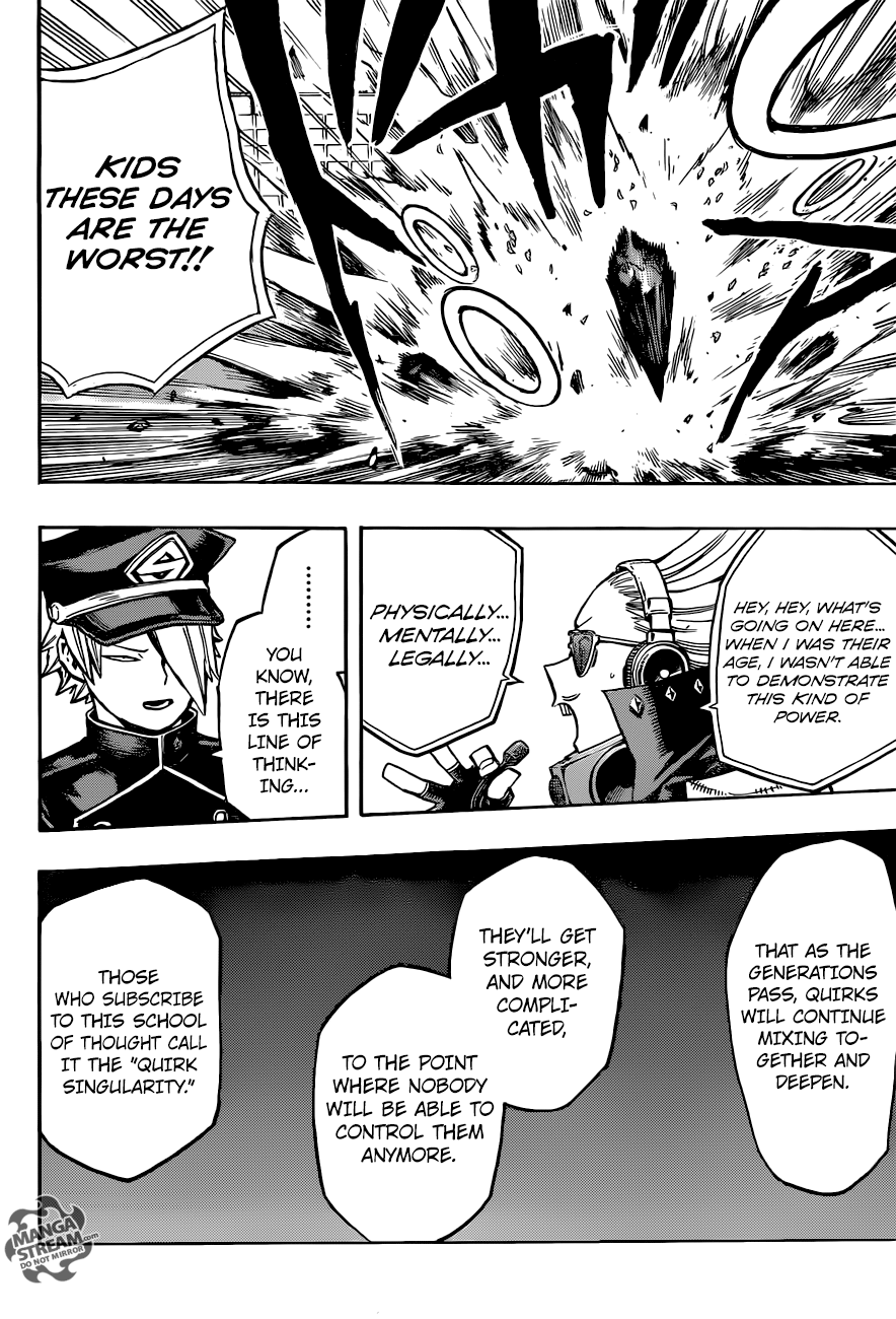 My Hero Academia, chapter 166