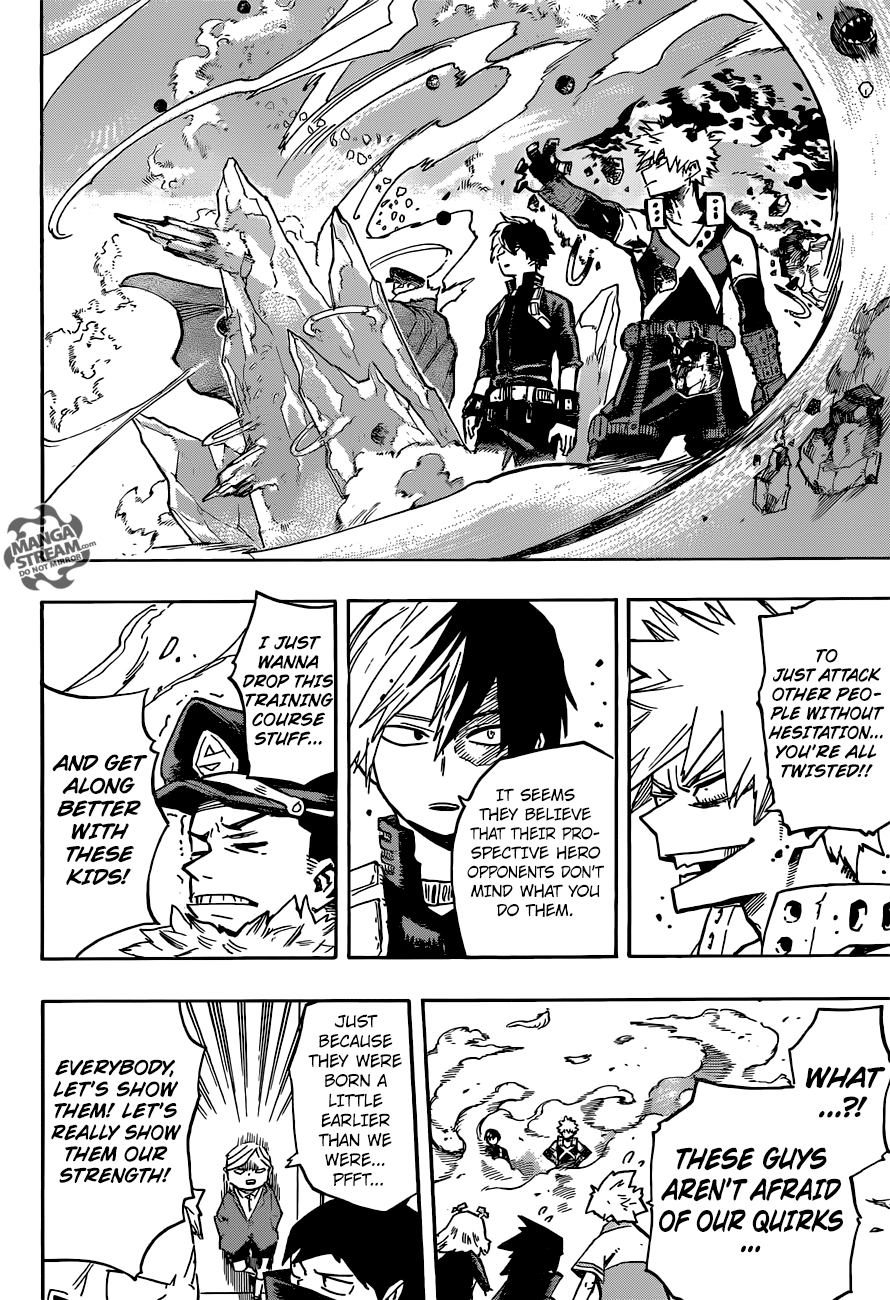 My Hero Academia, chapter 166