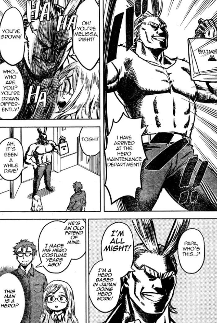 My Hero Academia, chapter 192.5