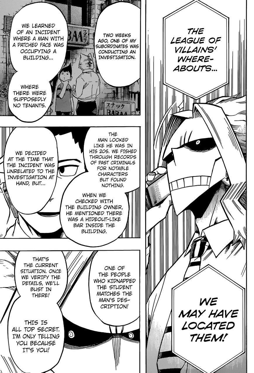 My Hero Academia, chapter 83