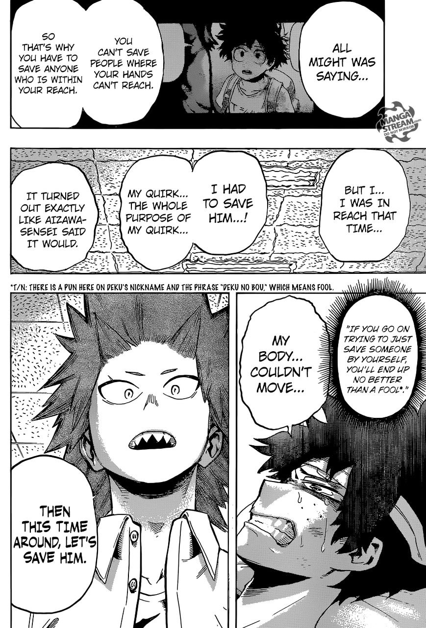 My Hero Academia, chapter 83