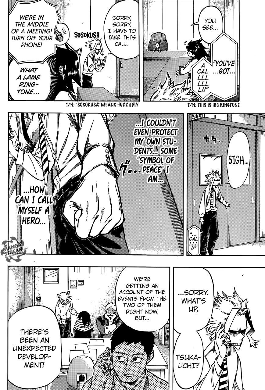 My Hero Academia, chapter 83