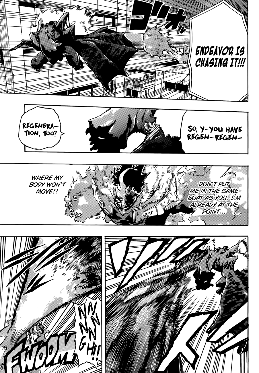 My Hero Academia, chapter 189