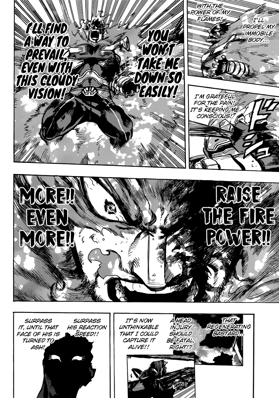 My Hero Academia, chapter 189