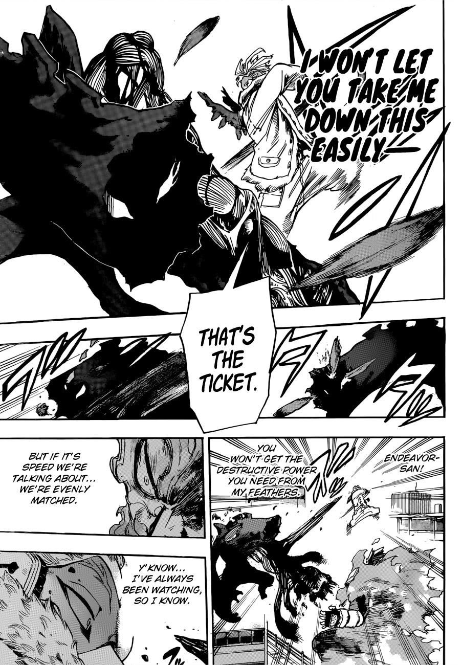 My Hero Academia, chapter 189