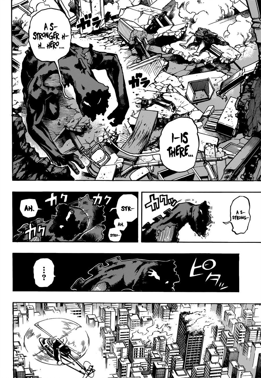 My Hero Academia, chapter 189