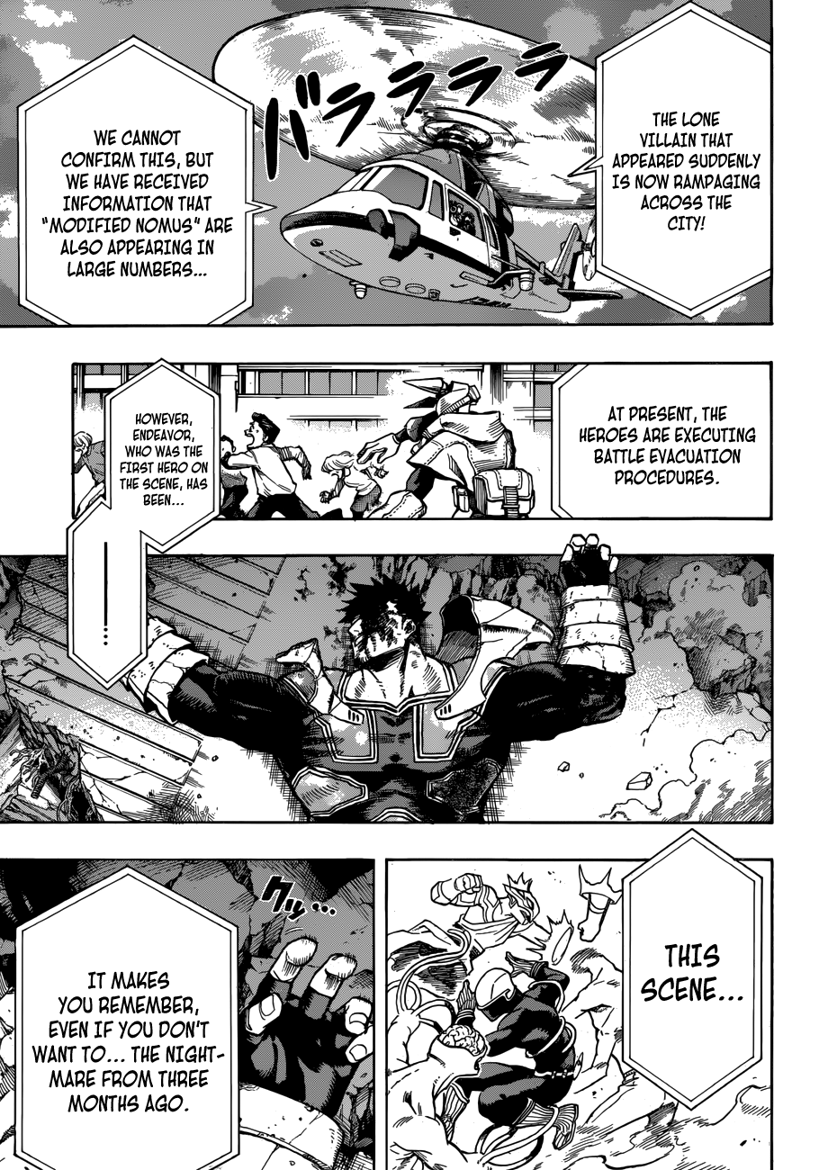 My Hero Academia, chapter 189