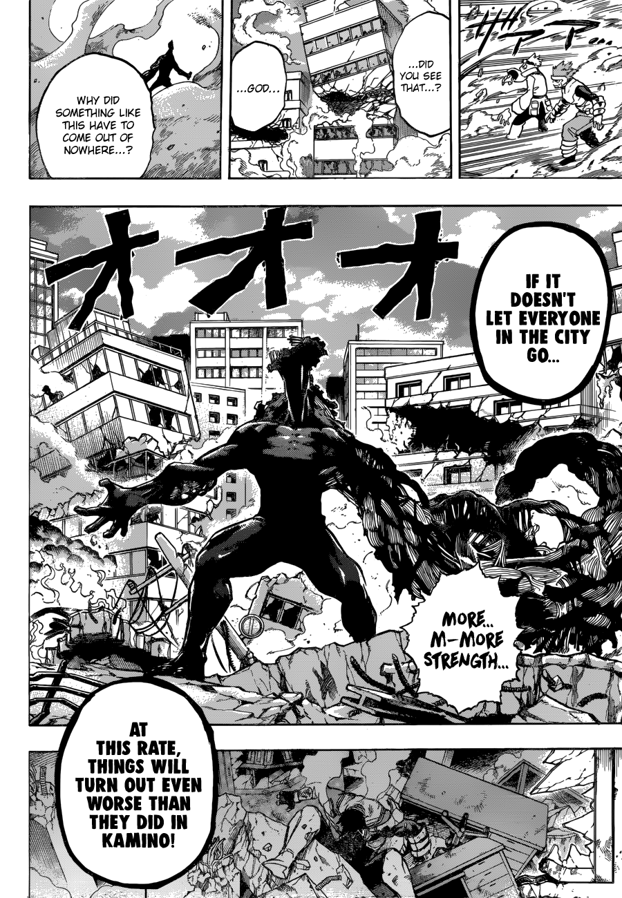 My Hero Academia, chapter 189