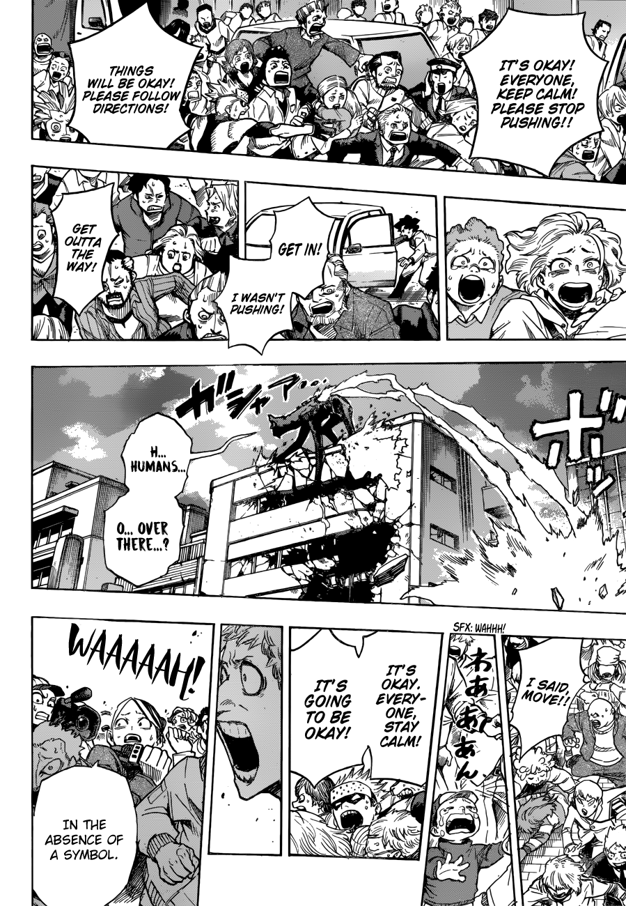 My Hero Academia, chapter 189