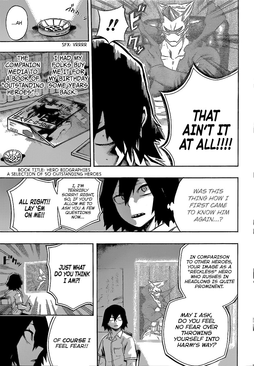 My Hero Academia, chapter 145