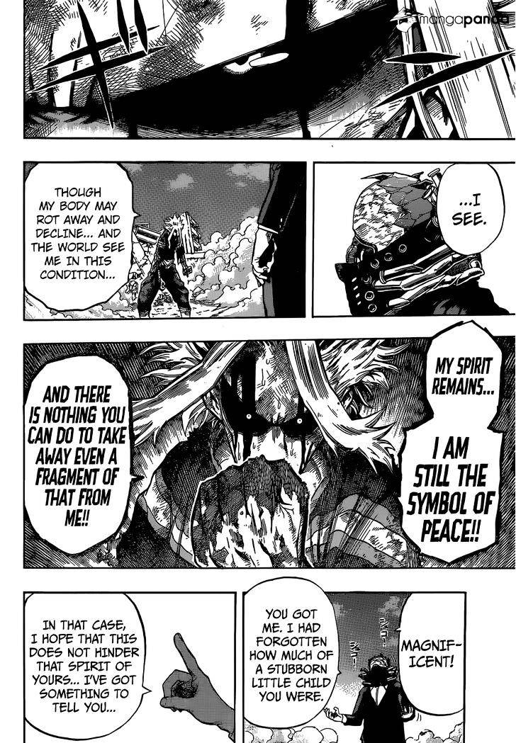 My Hero Academia, chapter 92