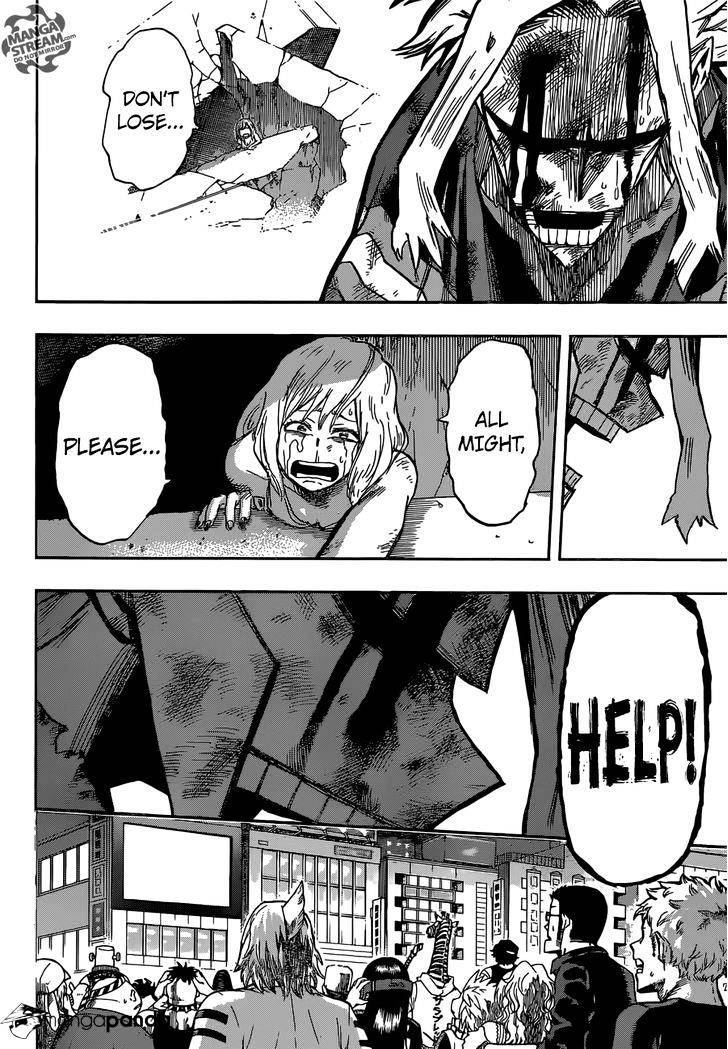 My Hero Academia, chapter 92