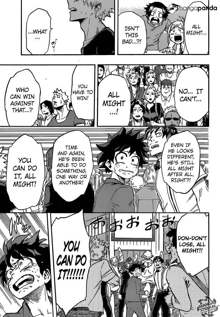 My Hero Academia, chapter 92