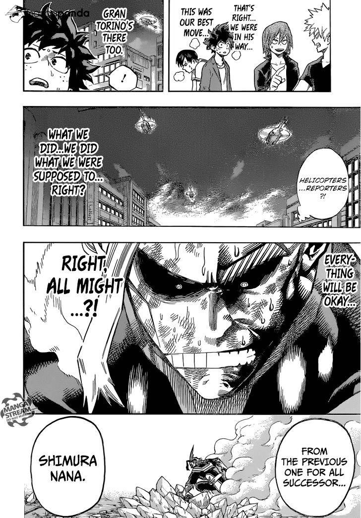 My Hero Academia, chapter 92