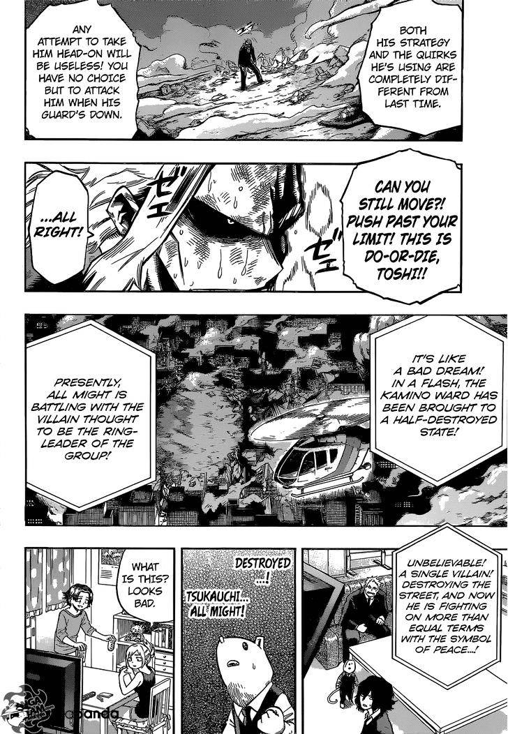 My Hero Academia, chapter 92