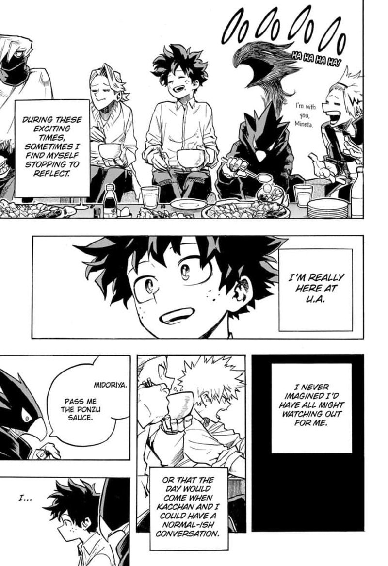 My Hero Academia, chapter 257