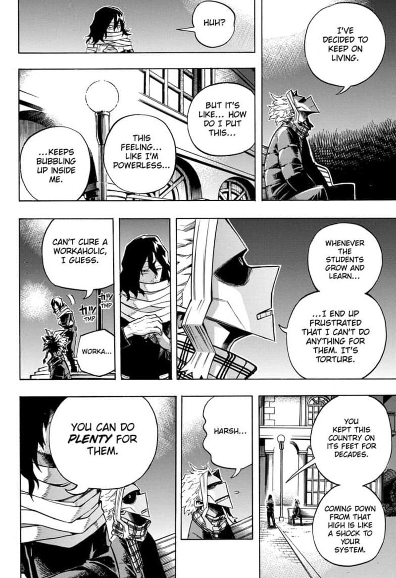 My Hero Academia, chapter 257