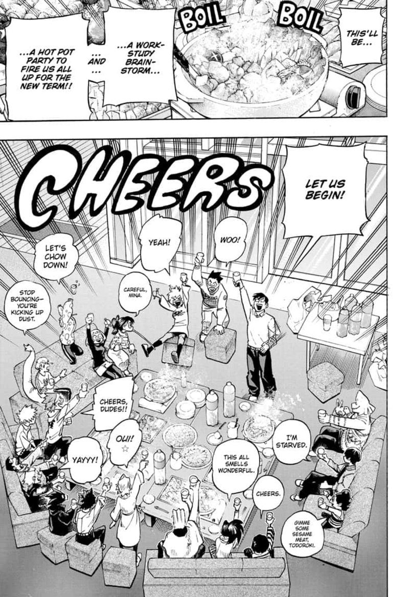 My Hero Academia, chapter 257