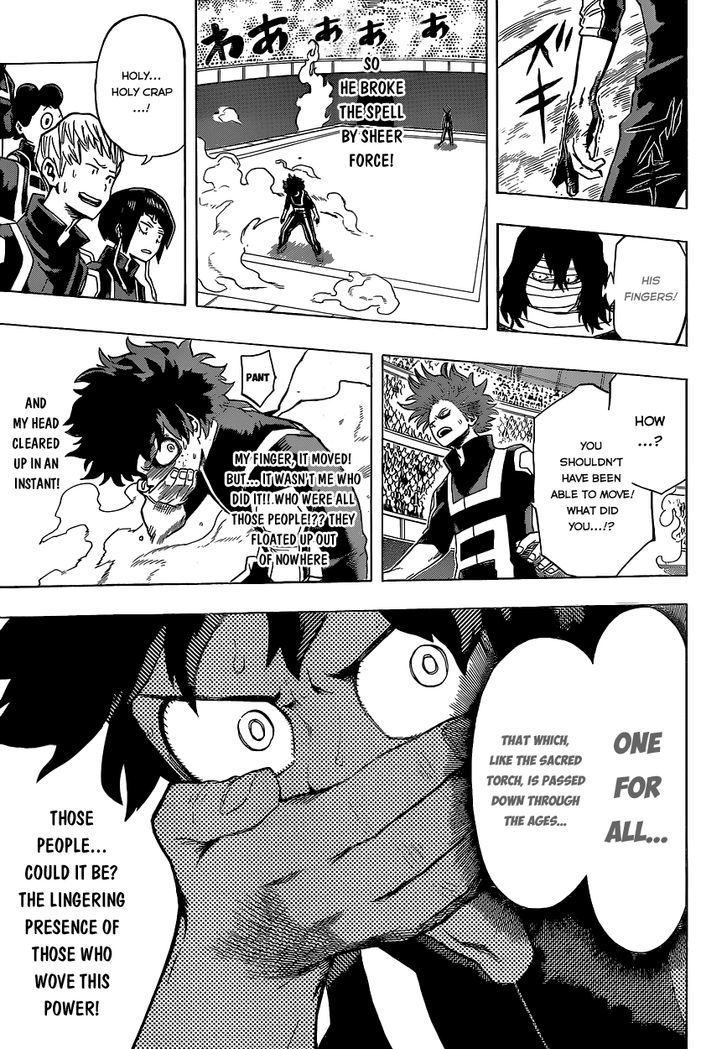 My Hero Academia, chapter 33