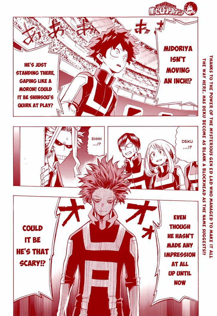 My Hero Academia, chapter 33