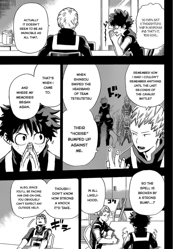 My Hero Academia, chapter 33