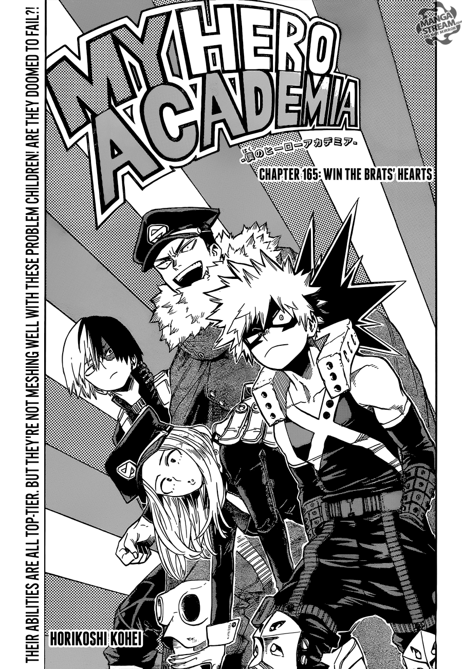 My Hero Academia, chapter 165