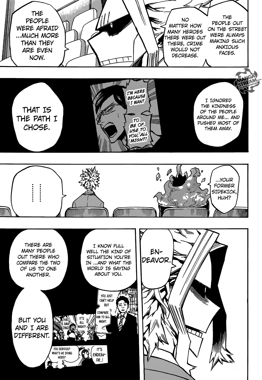 My Hero Academia, chapter 165