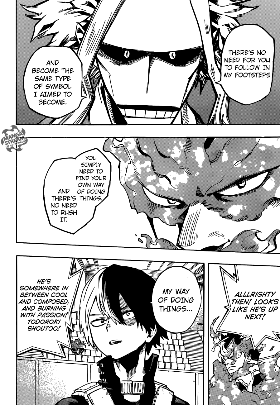 My Hero Academia, chapter 165